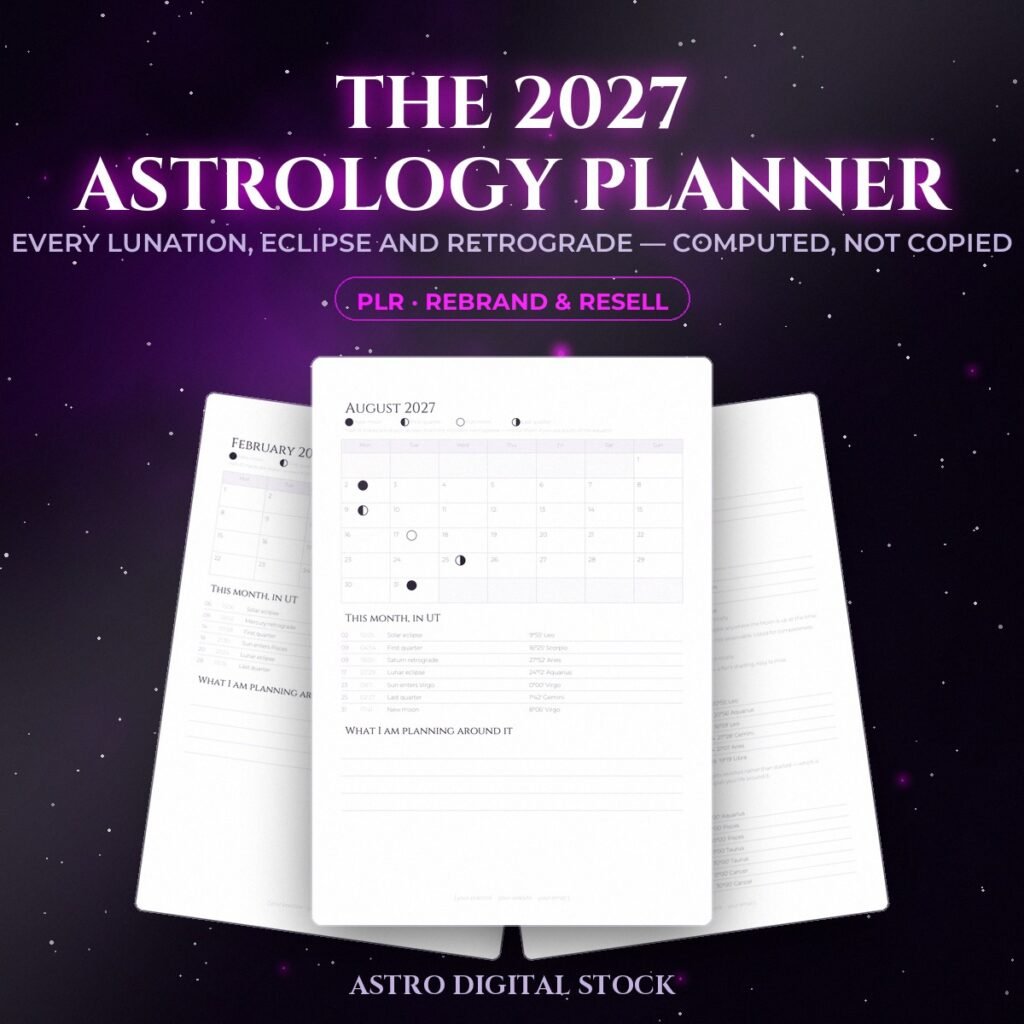 The 2027 Astrology Planner