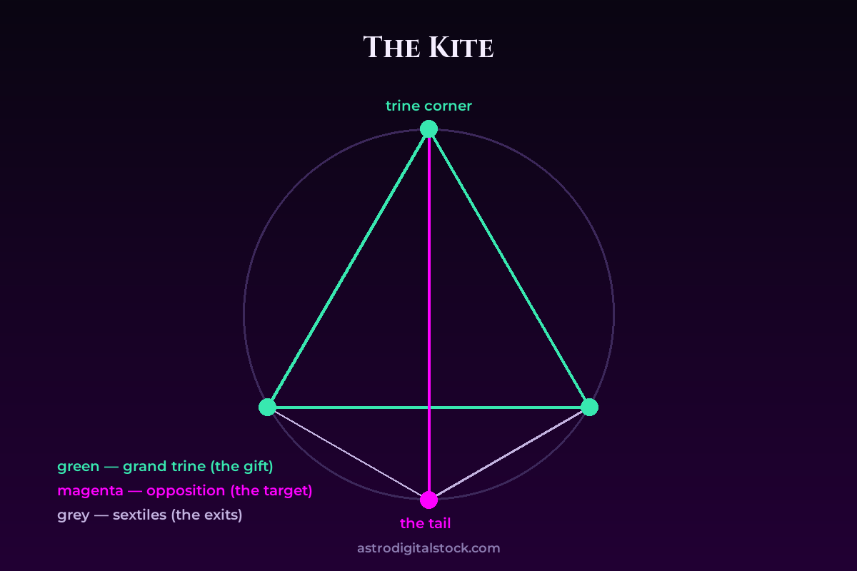 The Kite: A Gift With a Target — diagram