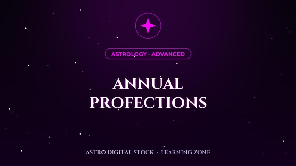 Annual Profections: The Ruler of Your Year — lesson cover