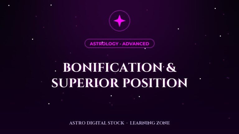 Bonification: How Benefics Rescue a Chart