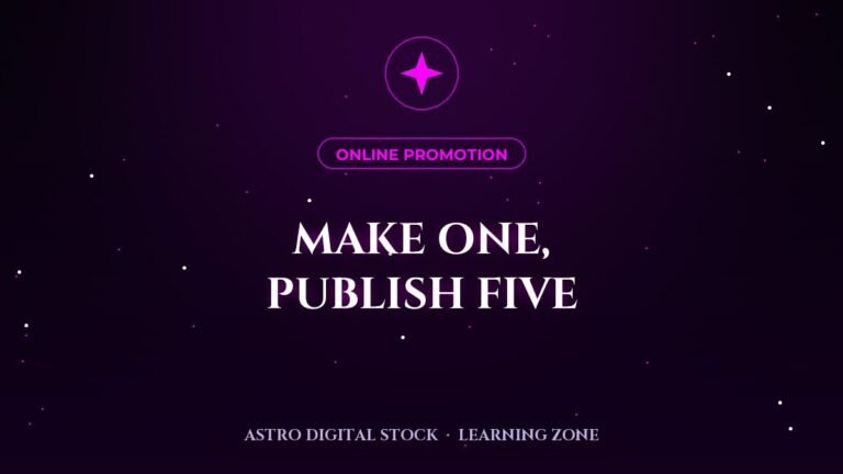 Cross-Posting: Make One, Publish Five