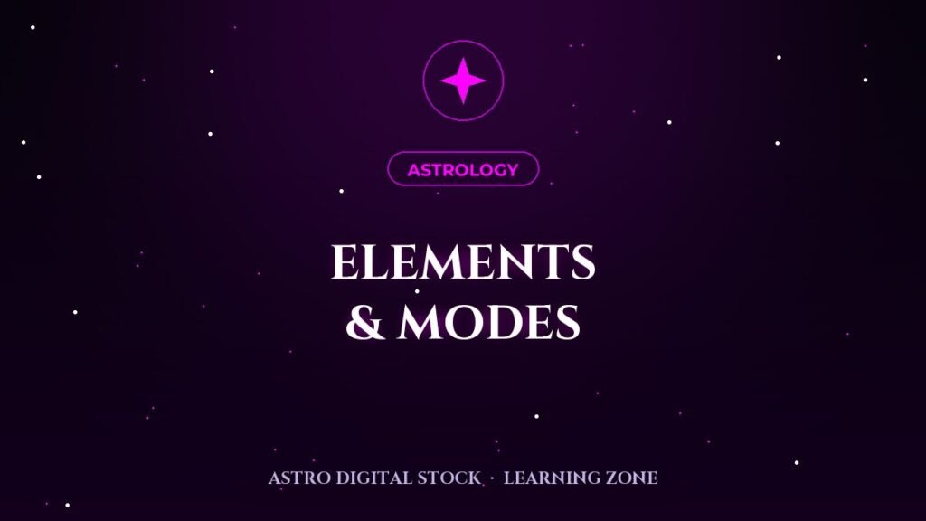Elements and Modes: The Chart’s Temperament Grid — lesson cover