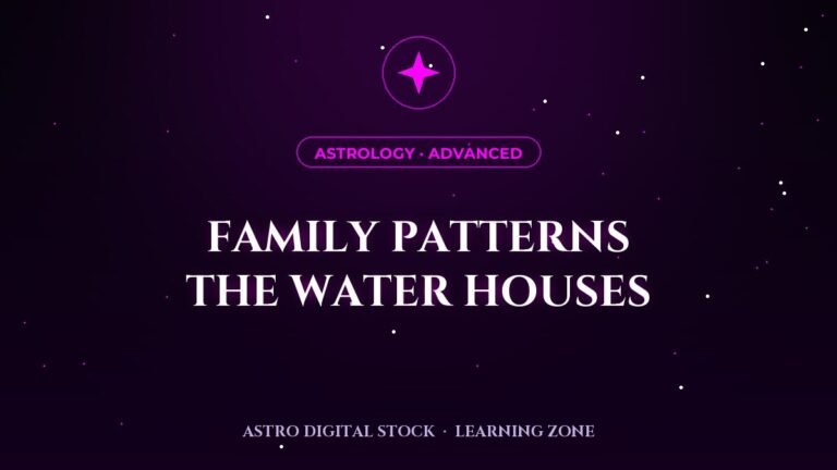 Family Patterns: The Water Houses