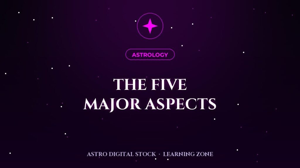 The Five Major Aspects: How Planets Talk to Each Other — lesson cover