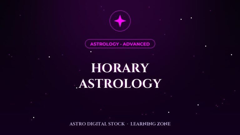 Horary Astrology: Asking the Sky a Question