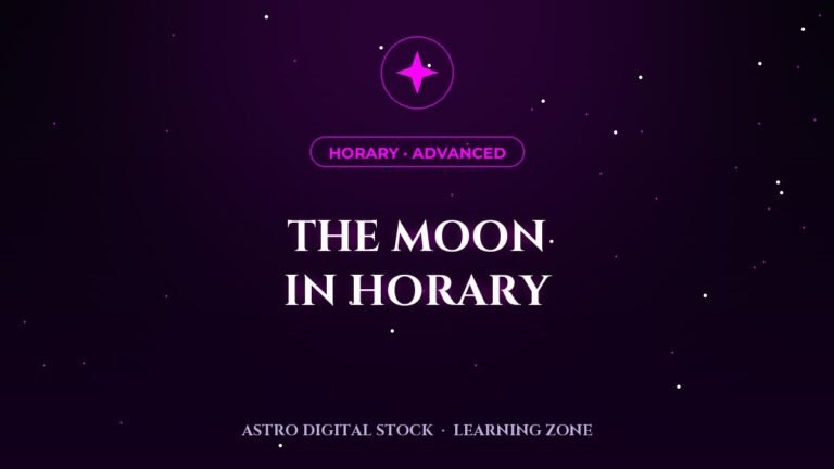 Horary 8: The Moon, Co-Significator and Narrator