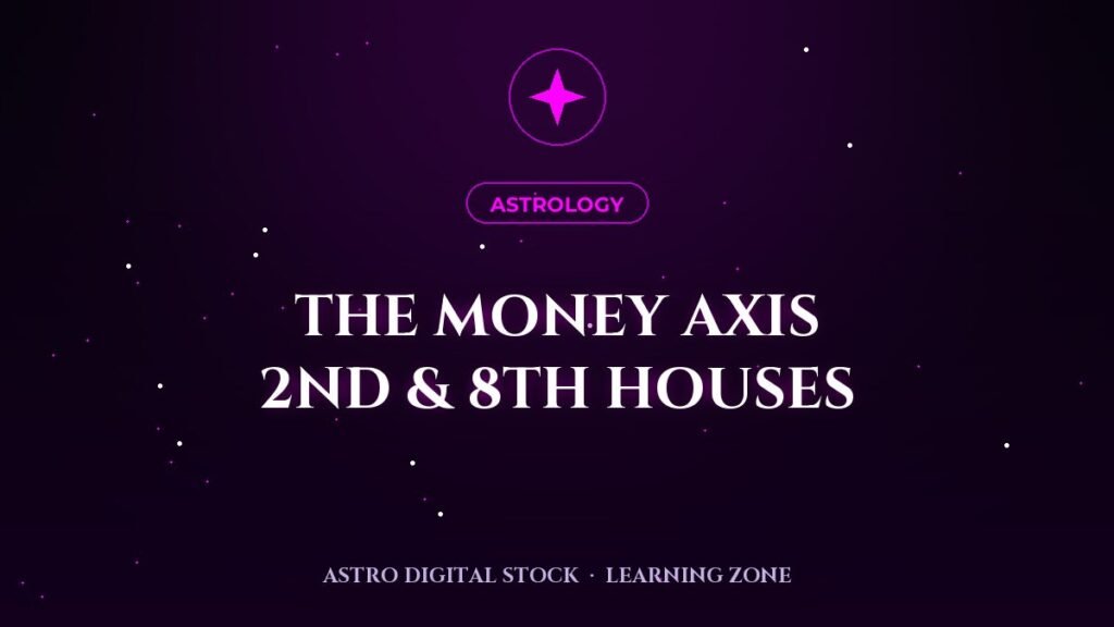 The Money Axis: The 2nd and 8th Houses — lesson cover