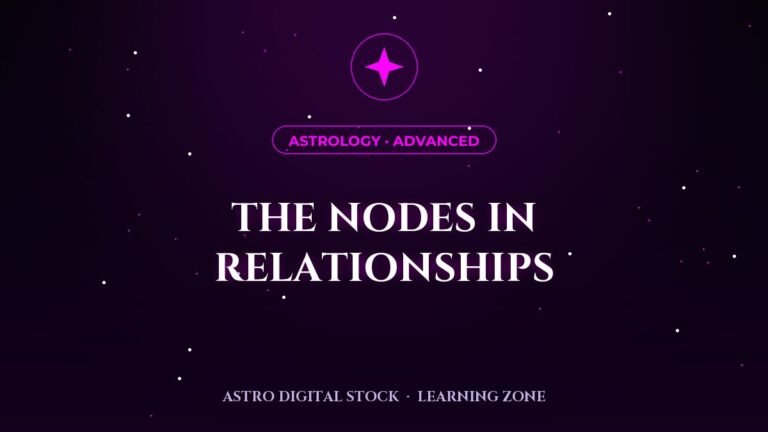 The Lunar Nodes in Relationships