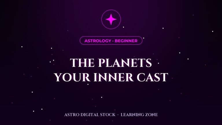 The Planets: Your Inner Cast of Characters