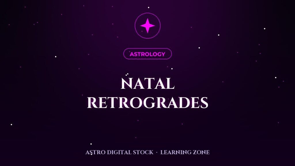 Natal Retrogrades: The Inward Planets — lesson cover