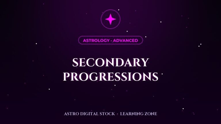 Secondary Progressions: The Chart That Grows Up
