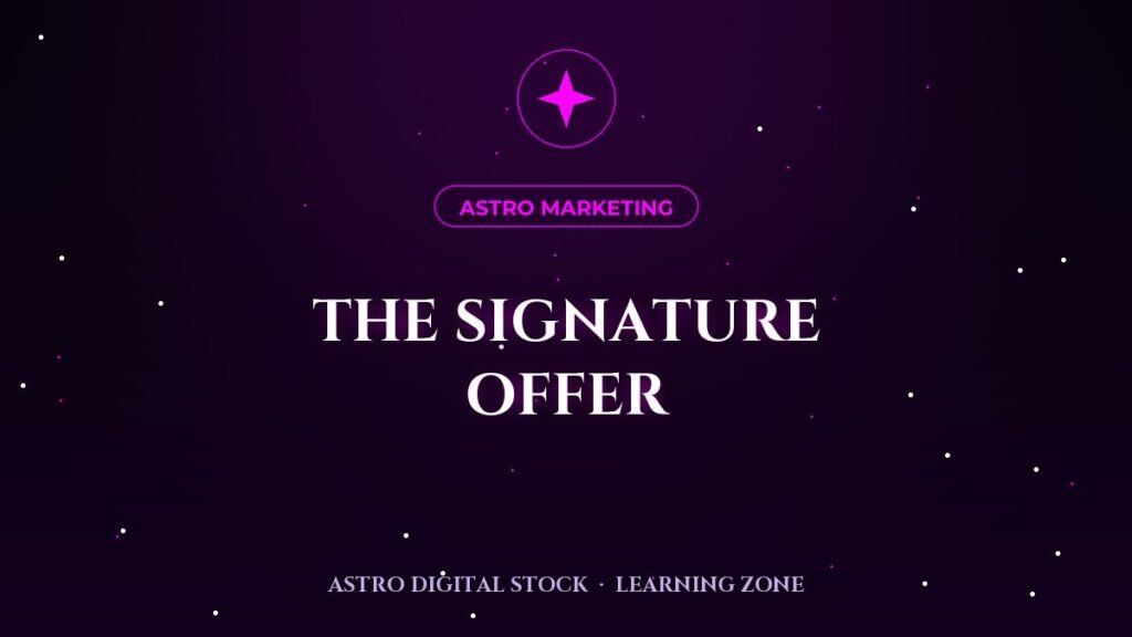 Turn Your Readings Into a Signature Offer That Sells — lesson cover