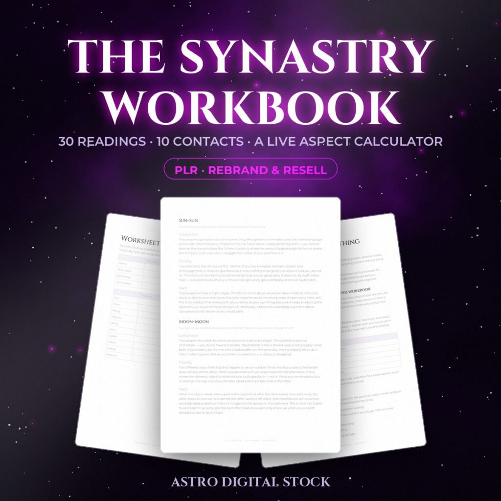 The Synastry Workbook