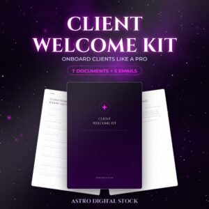 Astrology Client Welcome Kit
