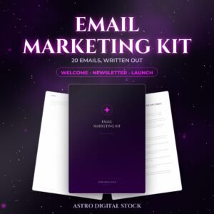 Astrology Email Marketing Kit — 20 Emails