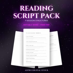 The Astrology Reading Script Pack — 7 Structures