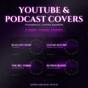 YouTube & Podcast Cover Pack — 20 Files