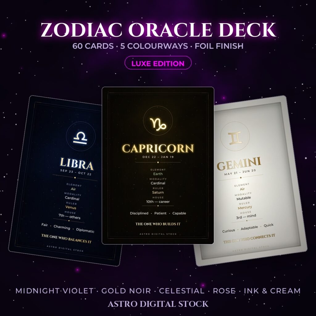 Zodiac Oracle Deck